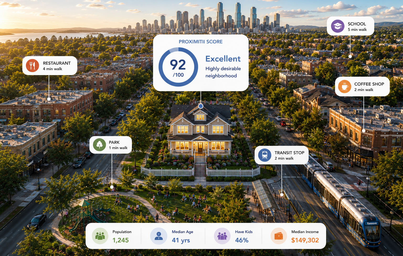 Hyperlocal neighborhood intelligence